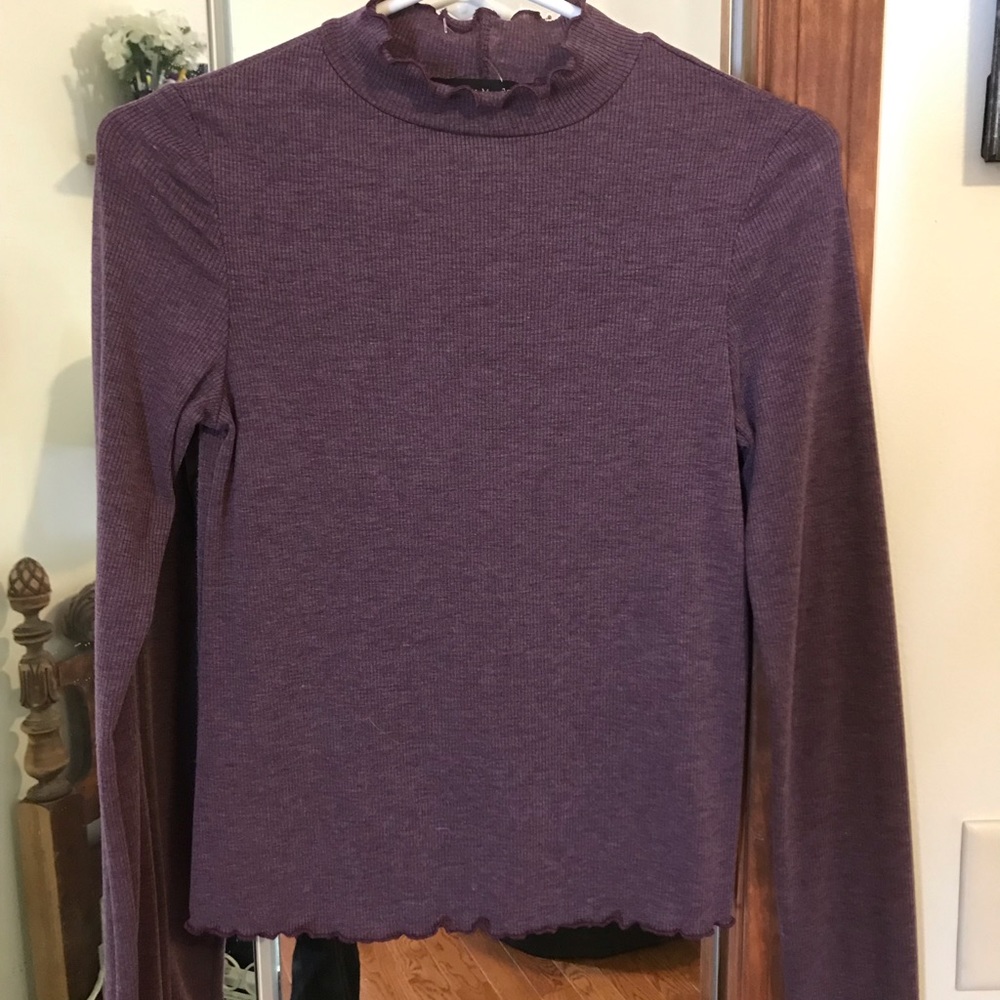 Mock turtleneck long sleeve